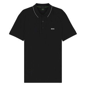 Boss Mens Paule 4 Polo Shirt / Black